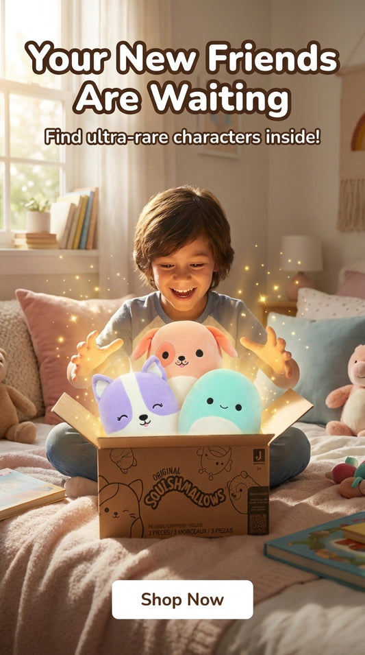 Squishmallows Original 8 inches Mystery Surprise Plush Box Pack