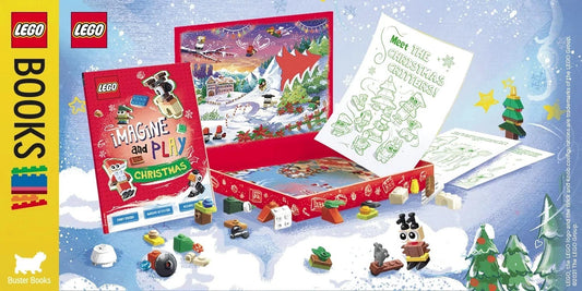 LEGO® Books: Imagine and Play Christmas Hardcover