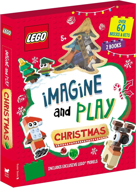 LEGO® Books: Imagine and Play Christmas Hardcover