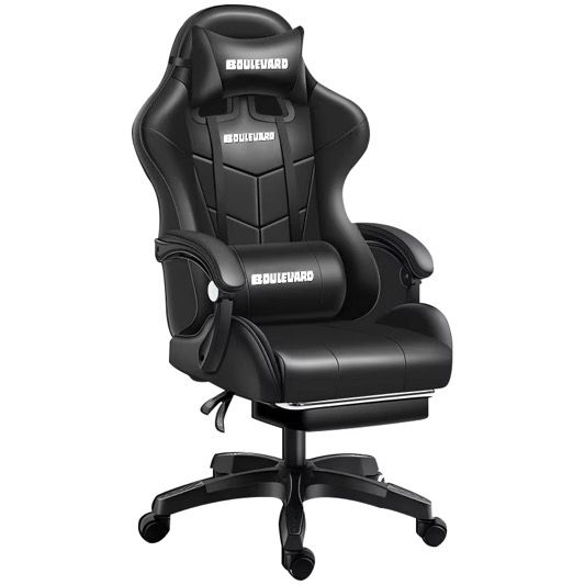 Boulevard Ergonomic Gaming Office Chair Black