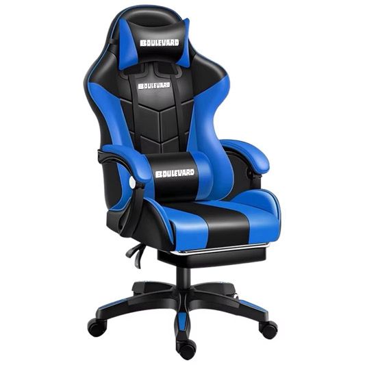 Boulevard Ergonomic Gaming Office Chair Black & Blue
