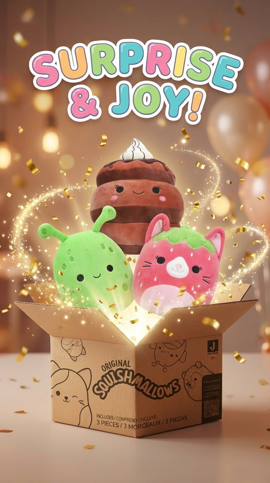 Squishmallows Original 8 inches Mystery Surprise Plush Box Pack